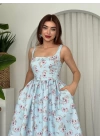 Yoa Cep Detaylı Elbise