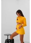 Yüksek Bel Kot Etek