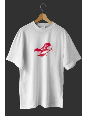 1 Mayıs Emekçilerimiz İçin Özel Tasarım 1 Mayıs Baskılı T-shirt - Beyaz