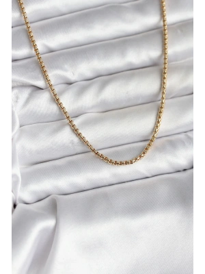 14K Gold Renk Kaplama Zincir Model CM Kadın Kolye