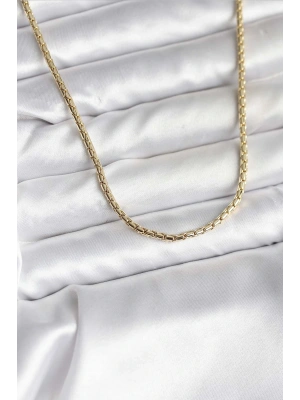 14K Gold Renk Kaplama Zincir Model CM Kadın Kolye