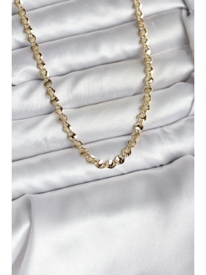 14K Gold Renk Kaplama Zincir Model CM Kadın Kolye