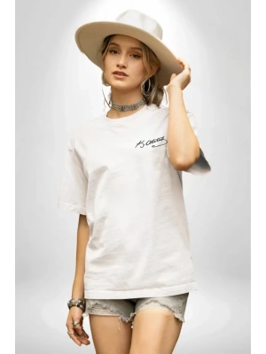 30 Ağustos Unisex Baskılı T-shirt - Beyaz