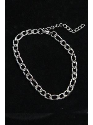 316L Çelik Klasik Model Gümüş Renk Erkek Bileklik