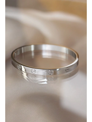 316L Çelik Silver Renk Bilezik