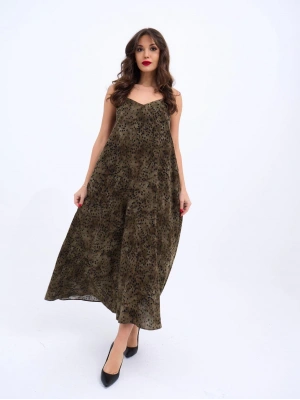 6250 ELBİSE-SİYAH HAKİ