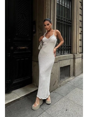 Artesmis Askılı Ajurlu Elbise 2773