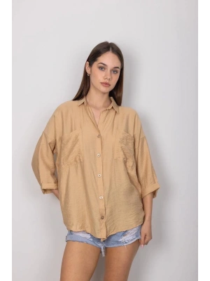 Cepli salaş gömlek t1010