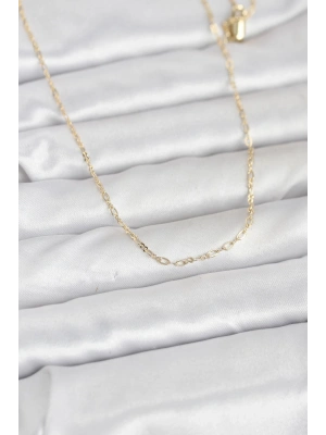 CM 14K Gold Renk 60 cm Zincirli Kadın Kolye