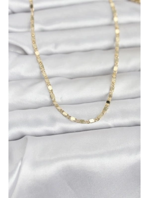 CM 14K Gold Renk Ezme Zincir 60 cm Kadın Kolye