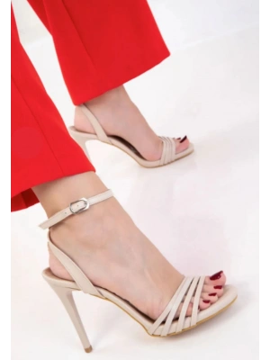 Coze Nude Topuklu Ayakkabı