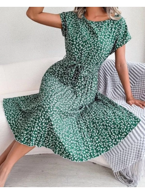 DİJİTAL BASKILI ELBİSE