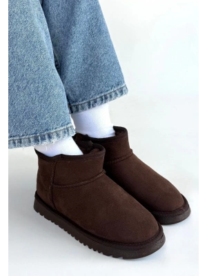 Elsa Kahverengi Süet Bot