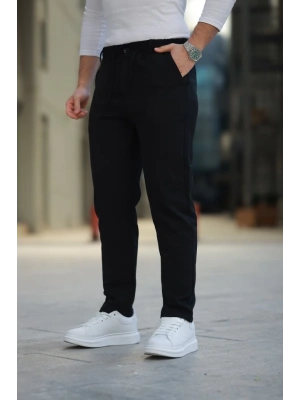 Erkek Beli Bağcıklı Jogger Pantolon