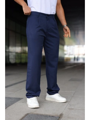 Erkek Beli Lastikli Baggy Pantolon