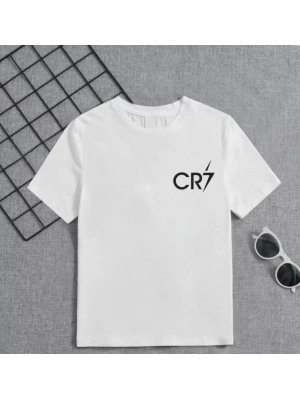 Erkek Çocuk Baskılı T-Shirt - Beyaz