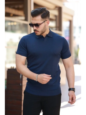 Erkek Hemşire Yaka Kısa Kollu Tişört