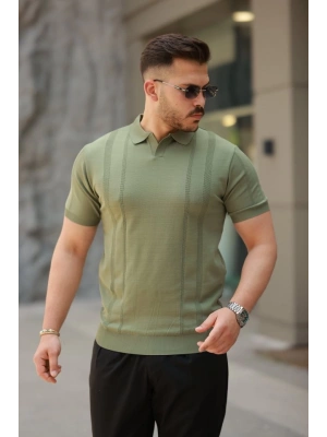 Erkek Hemşire Yaka Kısa Kollu Tişört