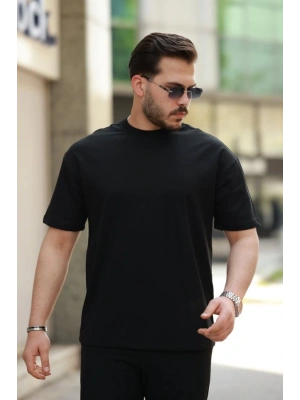 Erkek Kısa Kollu Basic Oversize Tshirt
