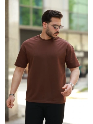 Erkek Kısa Kollu Basic Oversize Tshirt