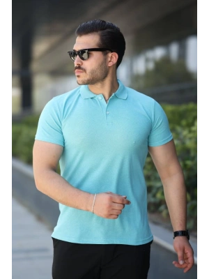 Erkek Kısa Kollu Yakalı Tişört