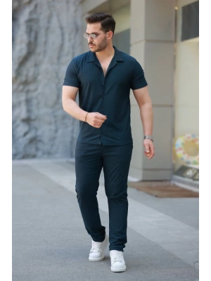 Erkek Ottoman Kumaş Pantolon Gömlek Takım