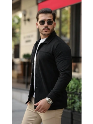 Erkek Süet Ceket Gömlek