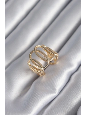 Gold Renk Ayarlanabilir Samanyolu Kadın Yüzük