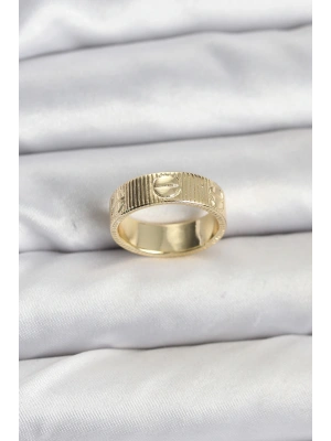 Gold Renk Model Kadın Yüzük