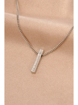 Gümüş Renk Metal Kolye