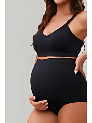 HAMİLE SLİP DİKİŞSİZ KORSE KADIN 4449