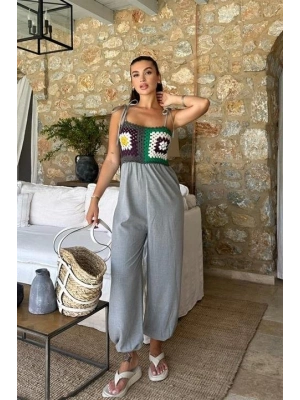 Jasmin Süzüneli Keten Tulum 1280-08