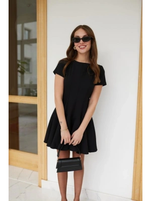 Kadın Kısa Kollu Kiloş Ithal Krep Elbise