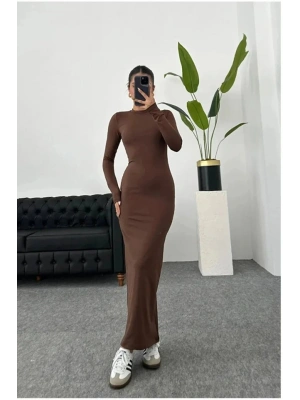 Kadın Uzun Kollu Maxi Elbise