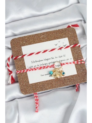 Marteniçka Bileklik 2li Kırlangıç ve Nazarlı Model