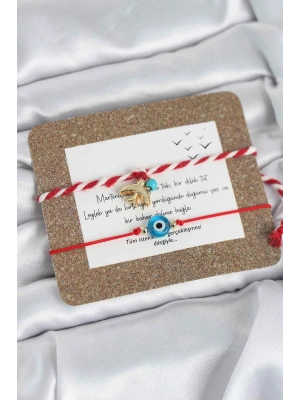 Marteniçka Bileklik 2li Nazar ve Kırlangıç Model