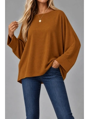Oversize Yarasa Kol Bluz