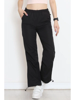 Kadın Kısa Kollu Dantel Yakalı Kısa Viskon Elbise