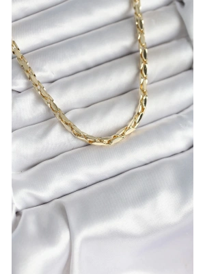 Pirinç Gold Renk 60 cm Zincir Kadın Kolye