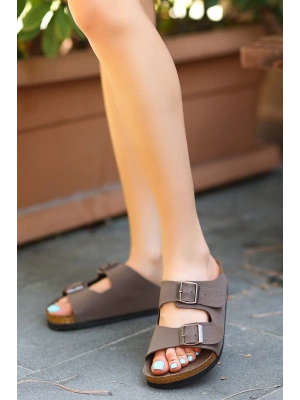 Rıno Kahverengi  Nubuk Terlik