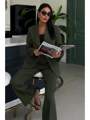 Sırt Dantel Detay Premium Takım Elbise 10031