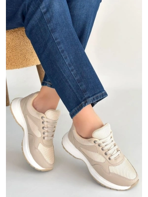 Slar Vizon Cilt Bağcıklı Spor Ayakkabı