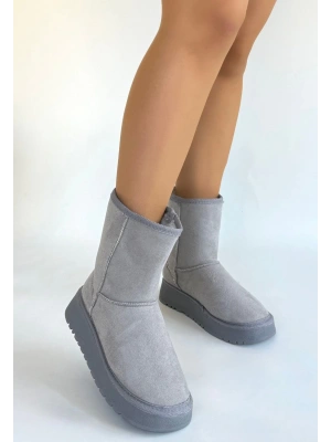 Sophia Gri Süet Bot