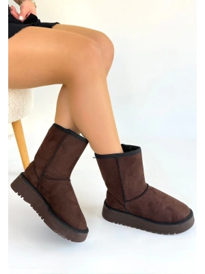 Sophia Kahverengi Süet Bot