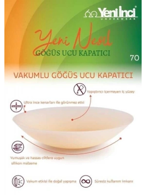 VAKUMLU GÖĞÜS UCU KAPATICI