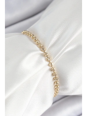 Xuping Pirinç Dorika Model Gold Renk Kadın Bileklik