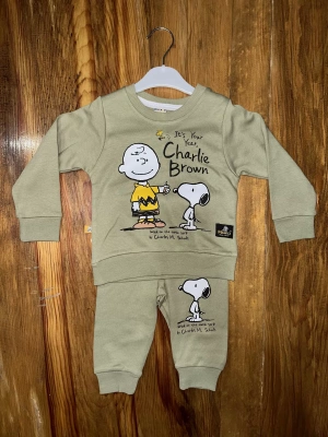 6-24 aylık charlie baskılı takım yeşil