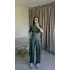 Yeşil Miya Belden Oturtmalı Takım