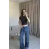 Siyah Puantiyeli Basic Kısa Kol Bluz