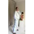 Beyaz Şerit Detaylı Eşofman Takımı